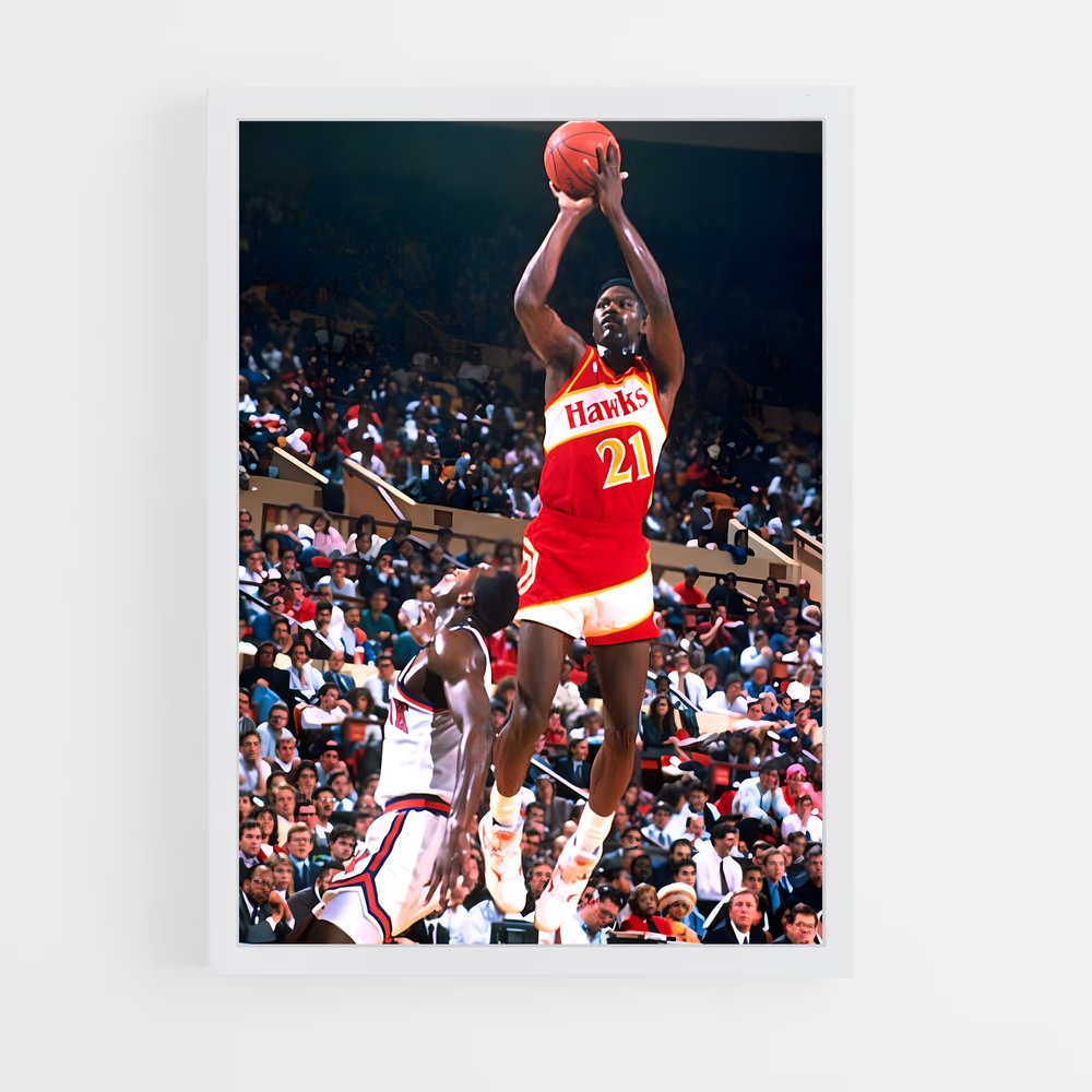 Poster Vol de Dominique – affiche Basketball (vue 3)